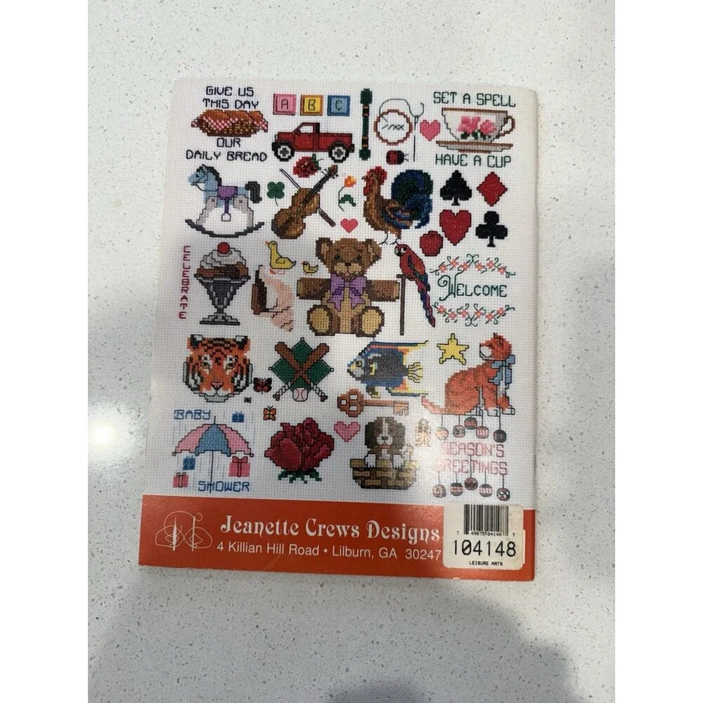 The OmniBook Of Quickies Jeanette Crews Design Cross Stitch Book 580 Designs